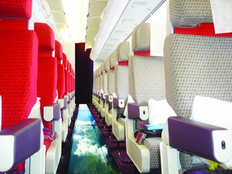 Virgin Atlantic Once Teased a Remarkable Glass-Bottom Jet