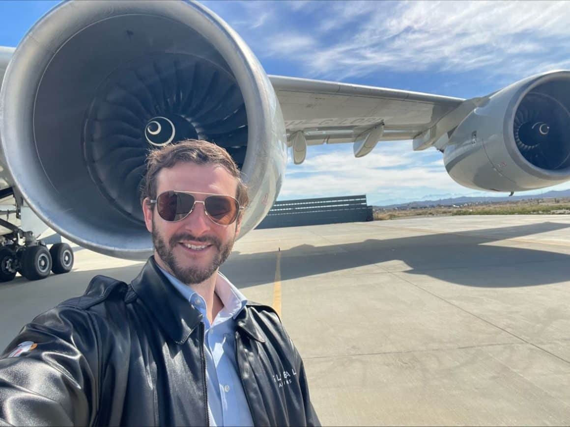 4 Flights In, Global Airlines' Risky A380 Gamble Faces Uncertain Future 34 Global Airlines founder and CEO James Asquith