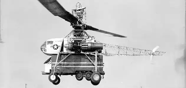 The Ambitious Tip Jet Helicopters That Promised More Than They Delivered 46 The Hughes XH-17 with Tip Jets demonstrates its Heavy Lift Capability During a Test Flight. | Image: Smithsonian