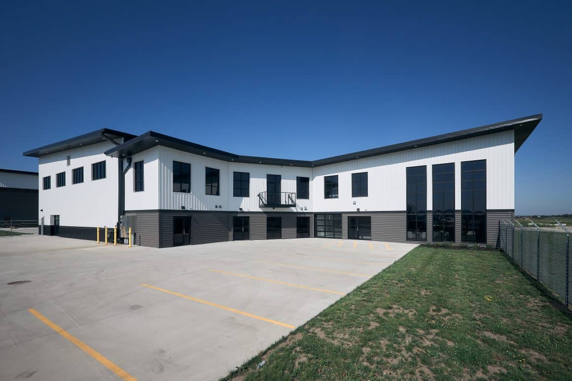 You’ve Never Seen a Hangar Like This: Inside The Nest by BLACKBIRD PARTNERS 1 Rear exterior of The Nest