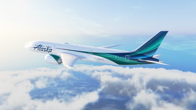 Alaska Airlines Adds Service To London and Iceland, Debuts New 787 Livery