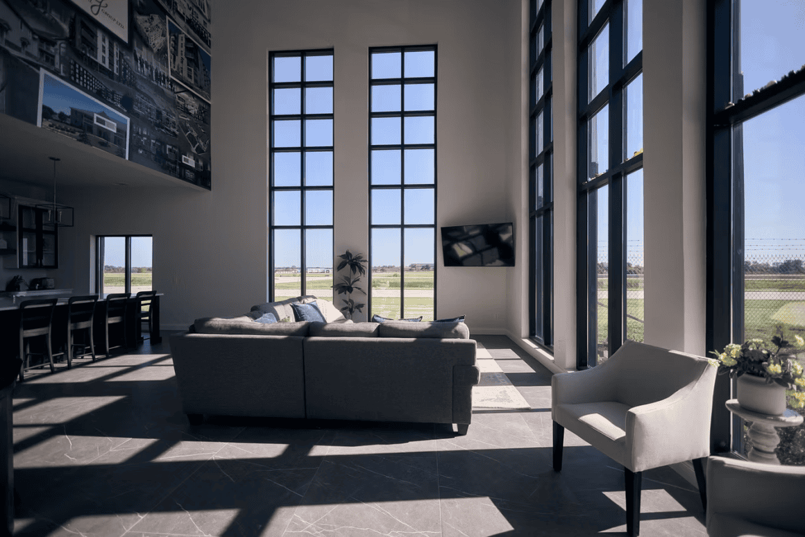 You’ve Never Seen a Hangar Like This: Inside The Nest by BLACKBIRD PARTNERS 9 Living space inside The Nest