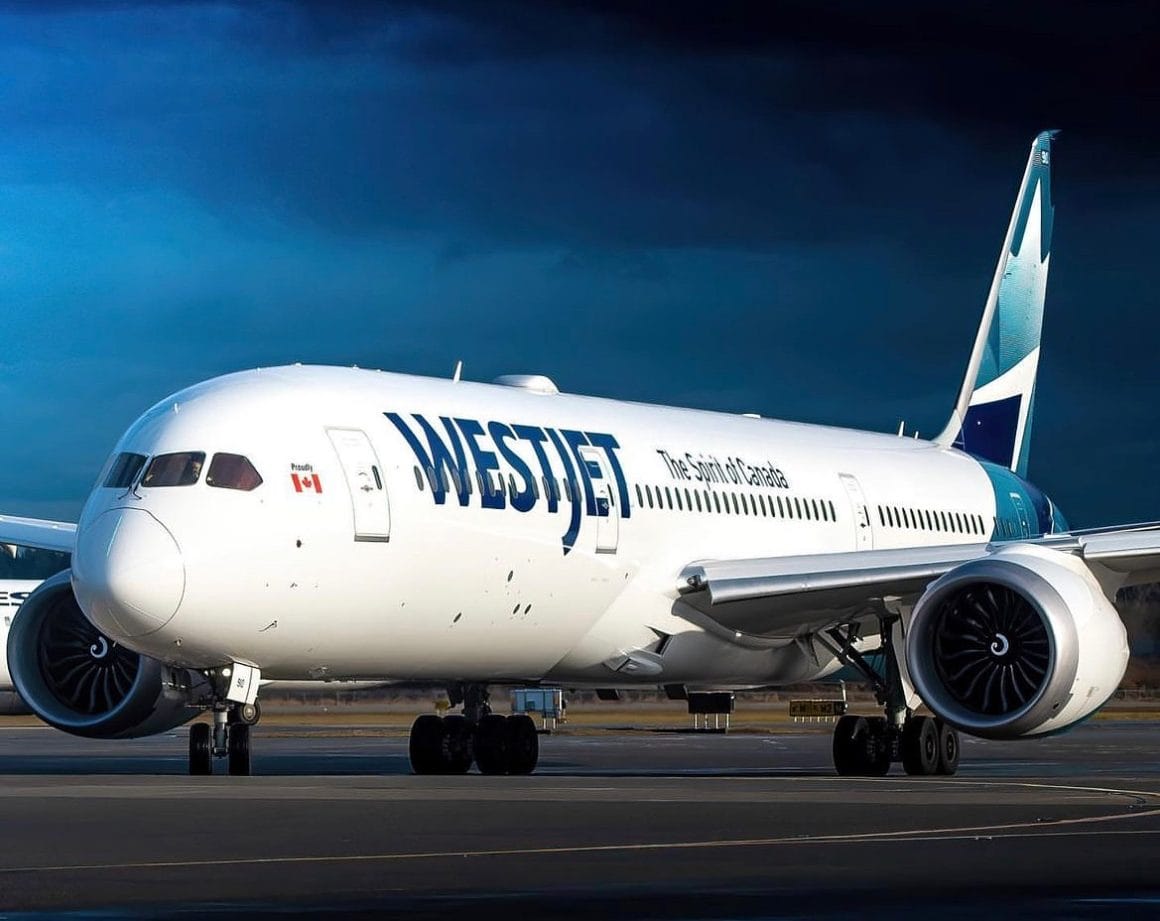 WestJet Boeing 787-9 Dreamliner