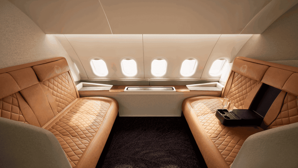 Seats on Magnifica Air