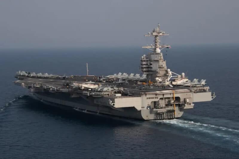 Aircraft Carrier USS Gerald Ford is Headed to Venezuela