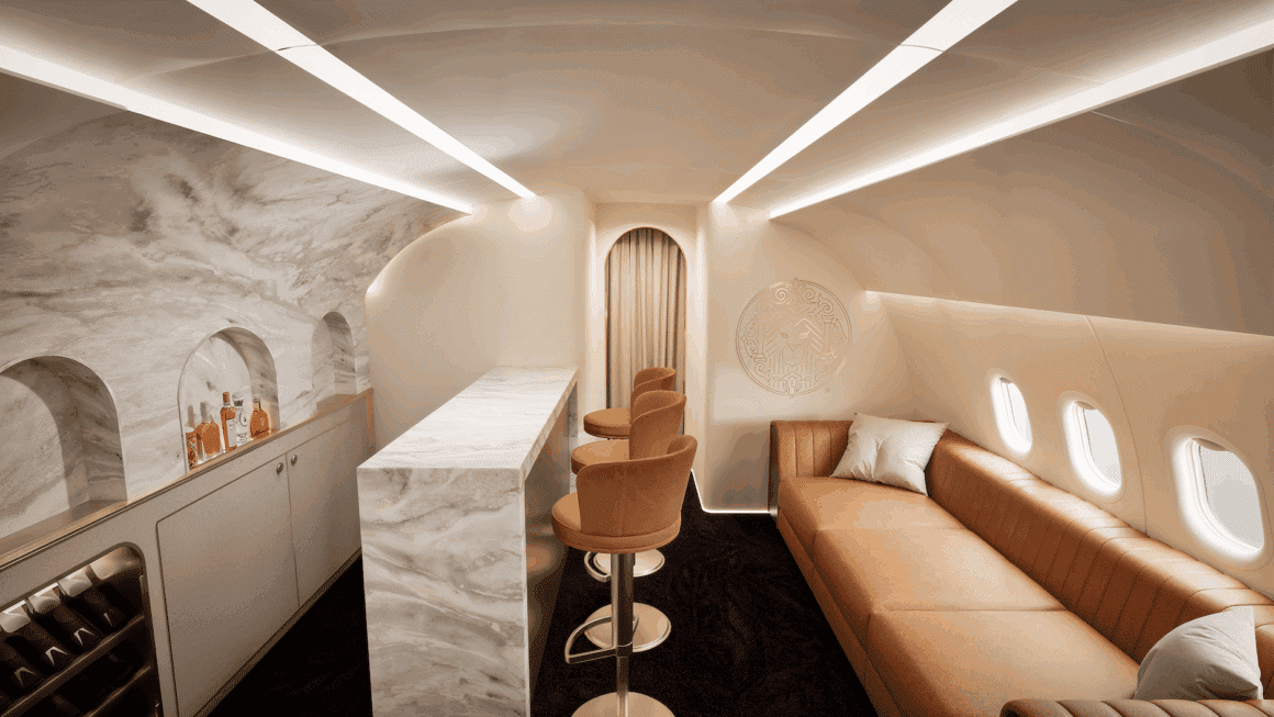 Magnifica private on-board lounge