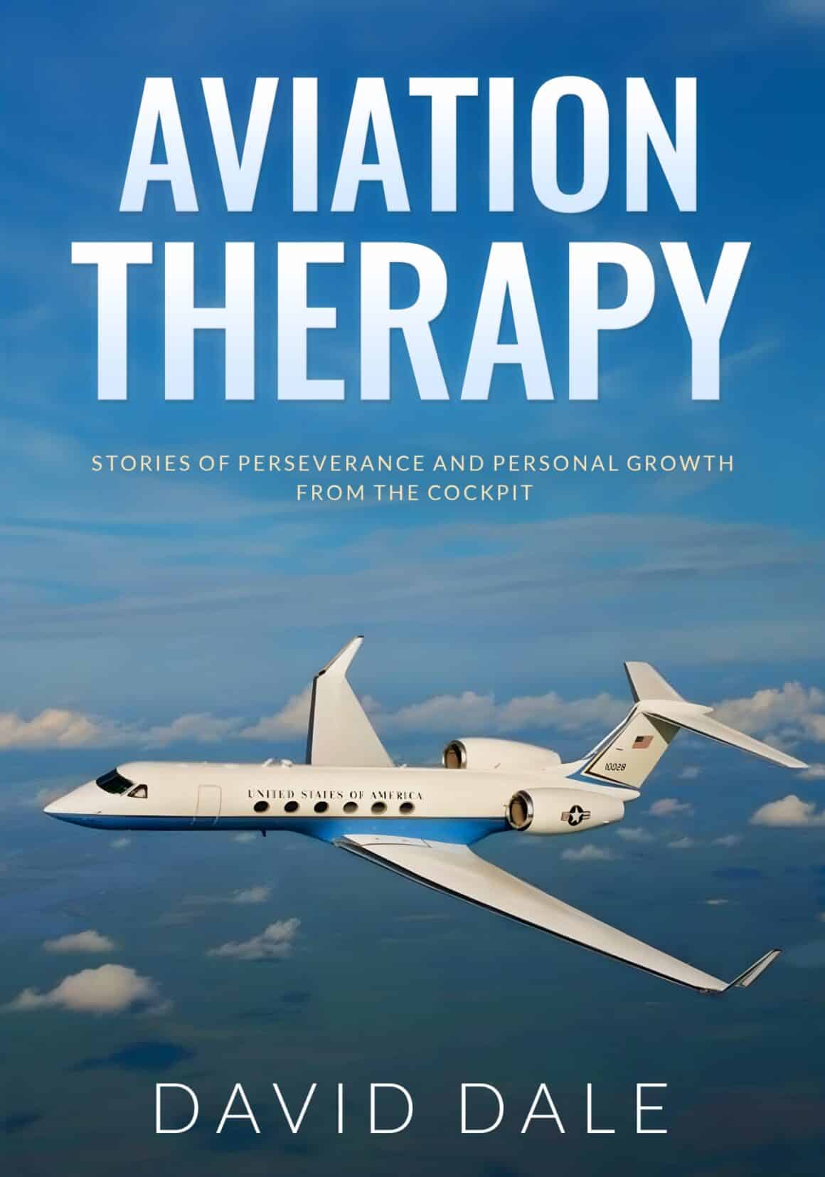 The cover of David Dale's new memoir, Aviation Therapy