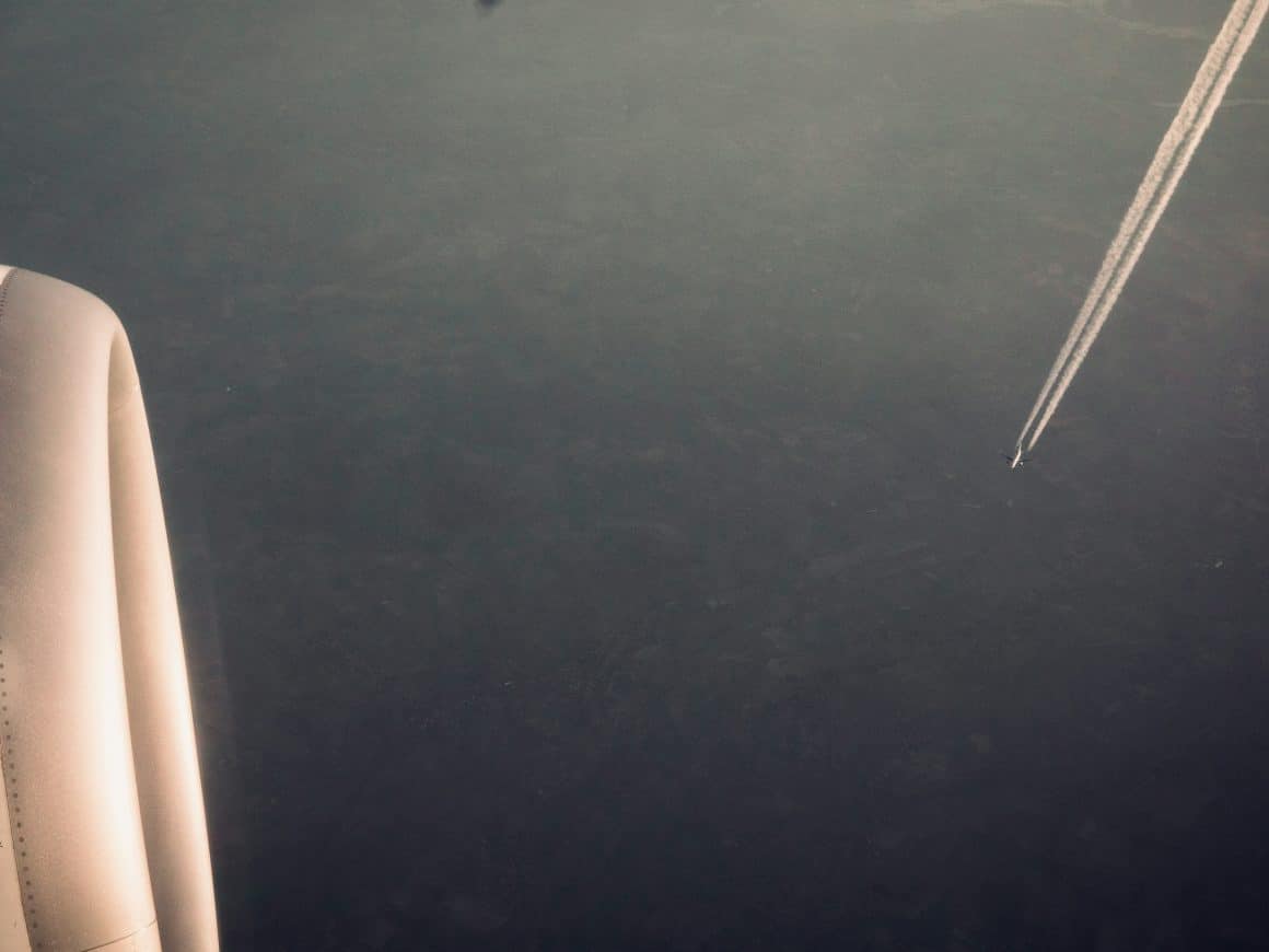 Florida Takes on "Chemtrails": NOTAMs Now Ban Weather-Modification Aircraft 2 An aircraft flies high above another aircraft with contrails visible