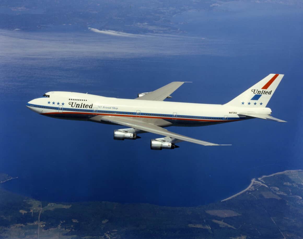 Fly the Friendly Skies: When United Air Lines Entered the Jet Age 10 United Air Lines Boeing 747 in flight