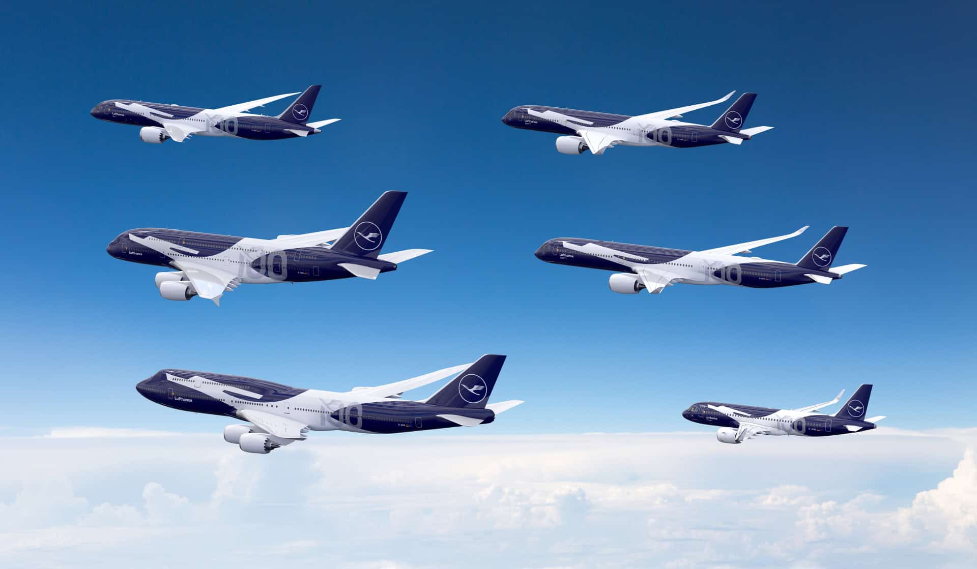 100周年塗装 Lufthansa B787 1/130 43cm 合金レジン 100周年塗装 Lufthansa B787 1/130 43cm 合金レジン
