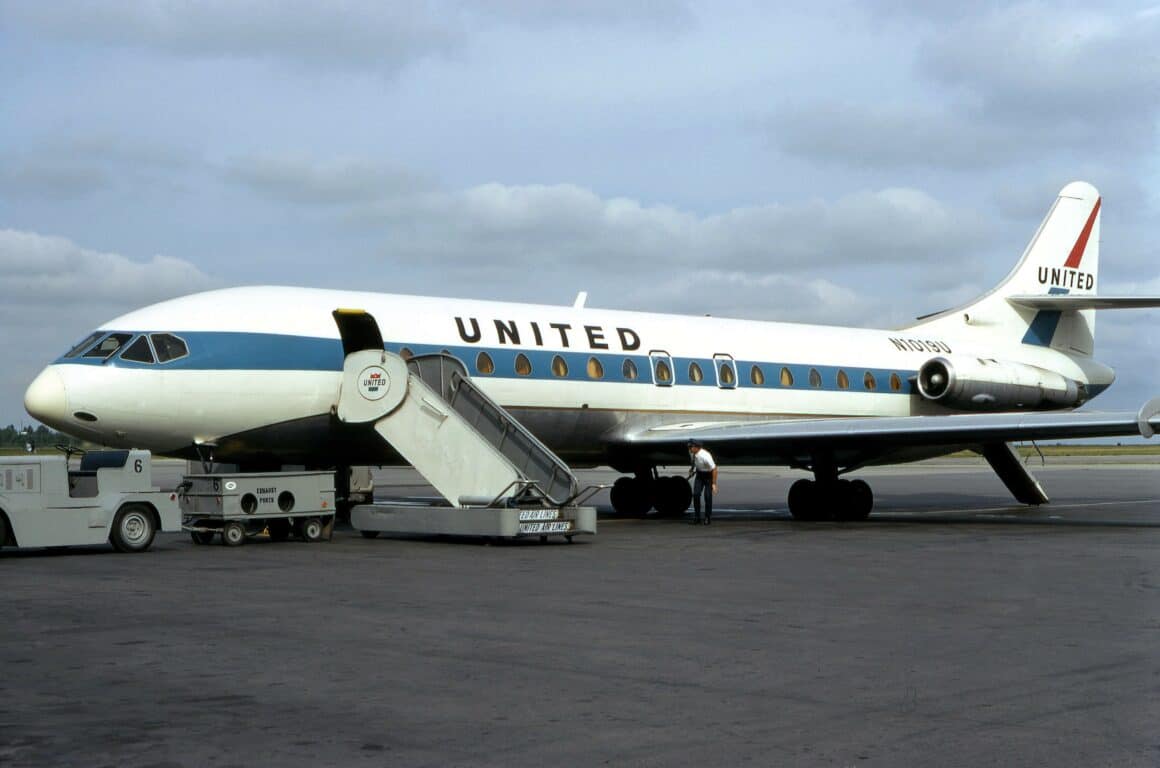 United Air Lines Sud Caravelle