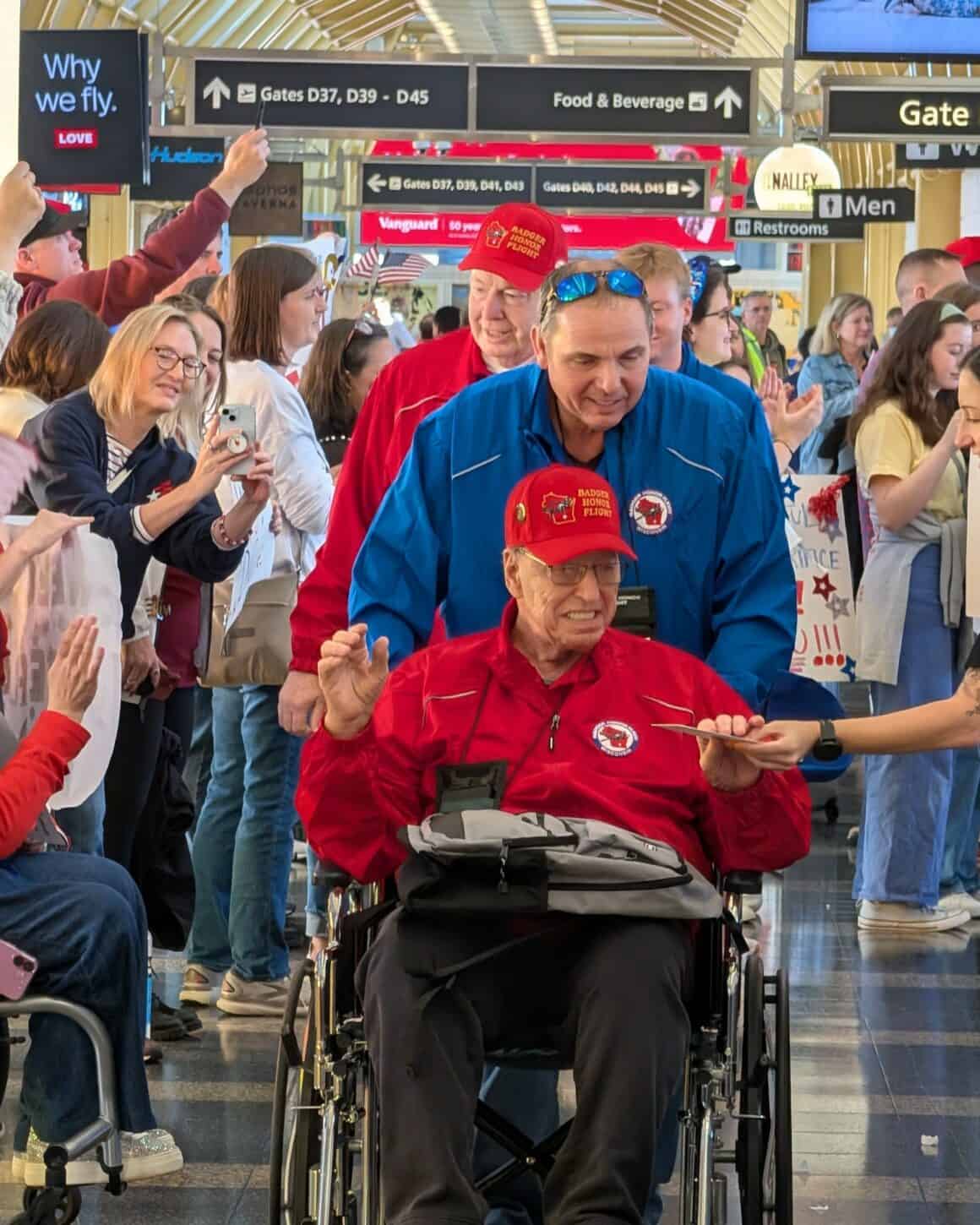 Honor Flight Network: The Mission Bringing Veterans to D.C.—and the Surprise They’ll Never Forget 5 Honor flight participants get a Hero's welcome at DCA