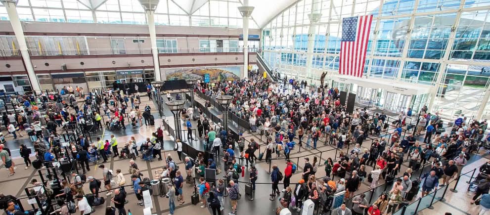 From Gate Lice to Good Manners: Sean Duffy Wants Air Travel to Calm Down 5 TSA Line at DEN
