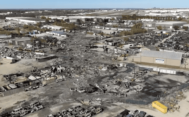 Death Toll Rises to 13 in UPS Flight 2976 Crash as NTSB Confirms Engine Separation 4 Debris field from the crash of UPS Flight 2976