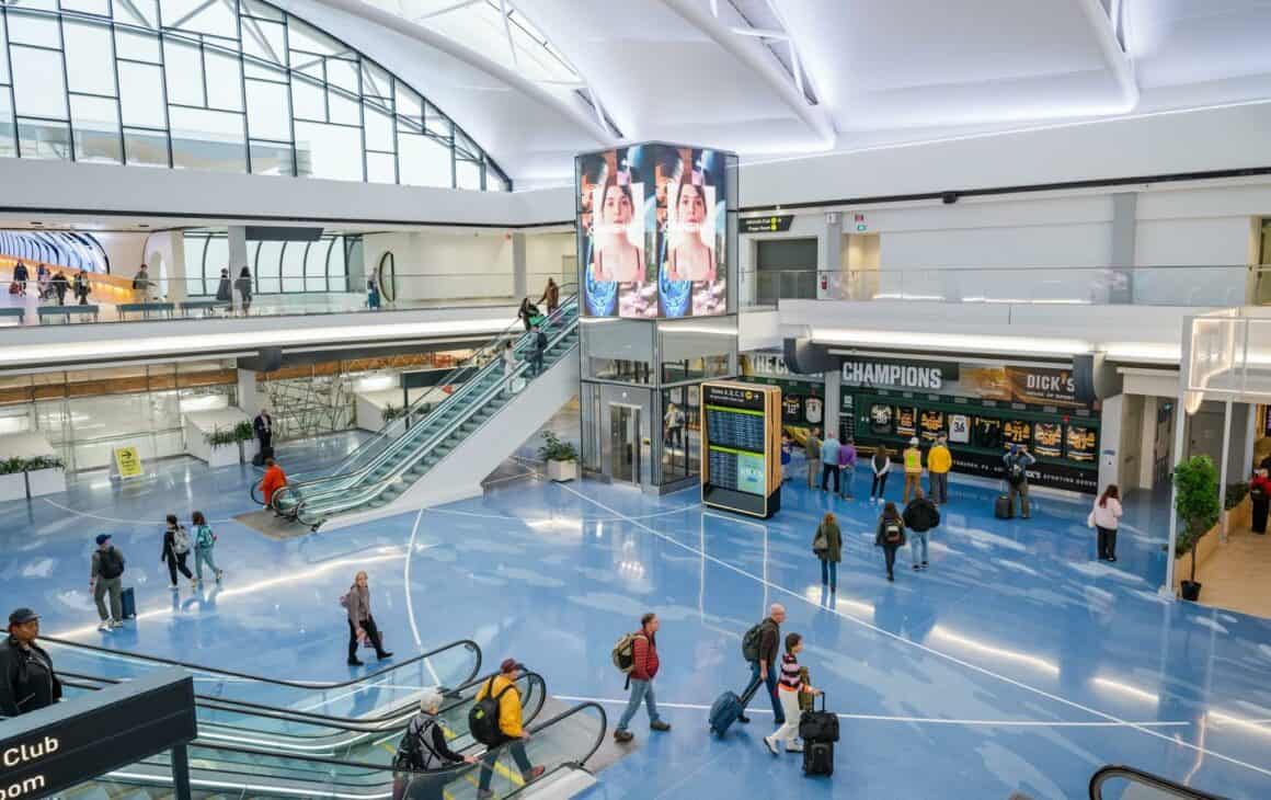 Aer Lingus Pittsburgh Flights Announced With New Dublin Route Starting in 2026 7 Inside the new landside terminal at PIT