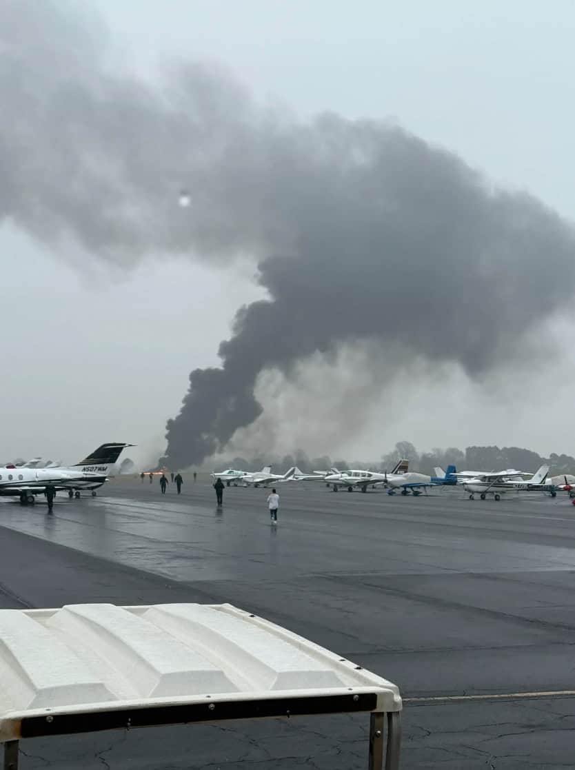 Former NASCAR Driver Greg Biffle, Wife, and 2 Children Killed in Citation Jet Crash in North Carolina 4 The scene at Statesville Regional Airport after the crash of Greg Biffle's Citation jet