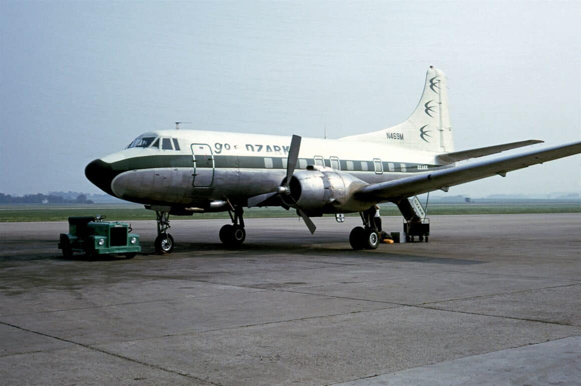 Ozark Martin 404 on the ramp