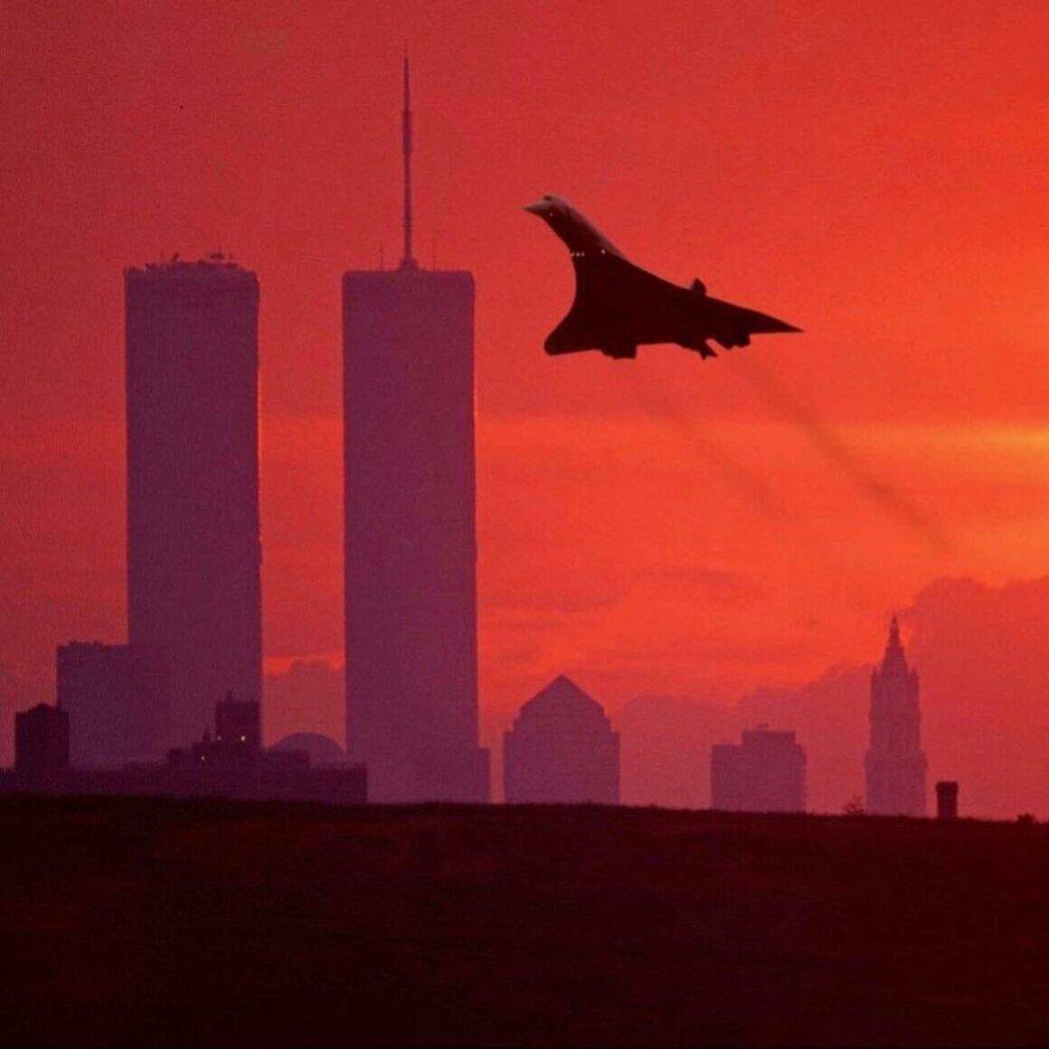 A Love Letter to Supersonic Flight: The Air France Concorde 50th Anniversary Film Is Worth Your Time 2 Concorde departs JFK with the World Trade Center towers in the background