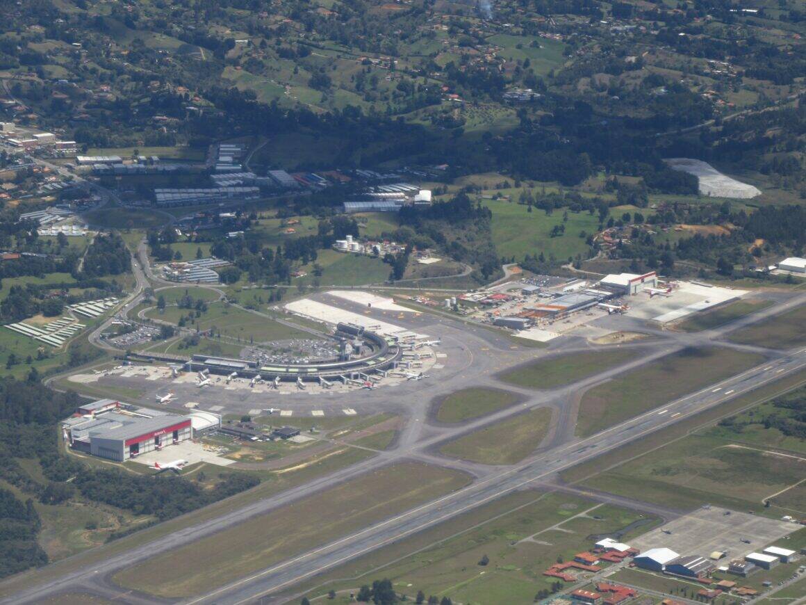José María Córdova International Airport in Medellín (MDE), Colombia