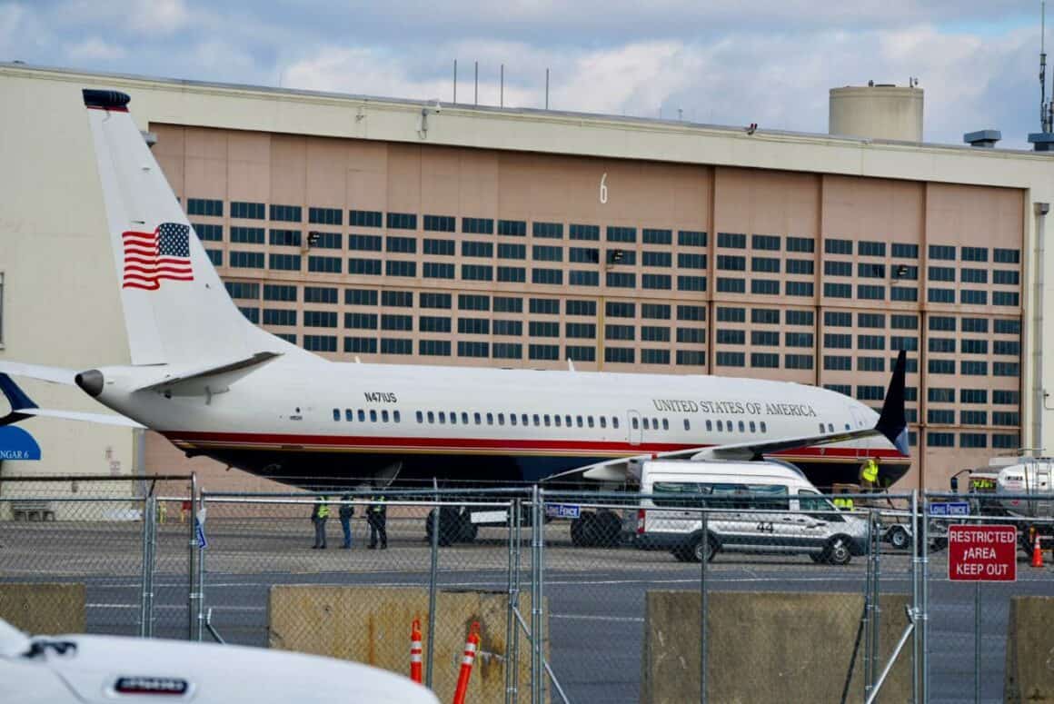 The New Air Force One Livery Is Back: VC-25B and Executive Fleet to Get Trump-Era Design After All 3 United States Department of Homeland Security (DHS) Boeing 737 MAX 8 BBJ