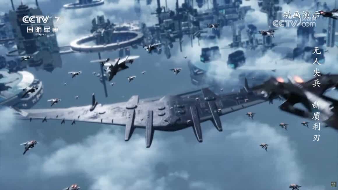 China Reveals Gargantuan Flying Aircraft Carrier Concept That Defies Physics (and Common Sense)