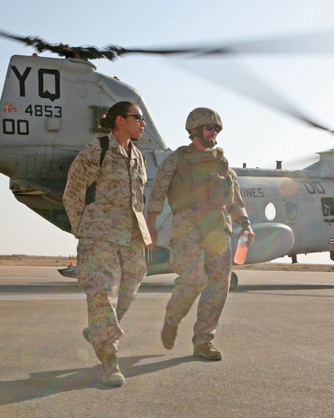 Chuck Norris, honorary US Marine