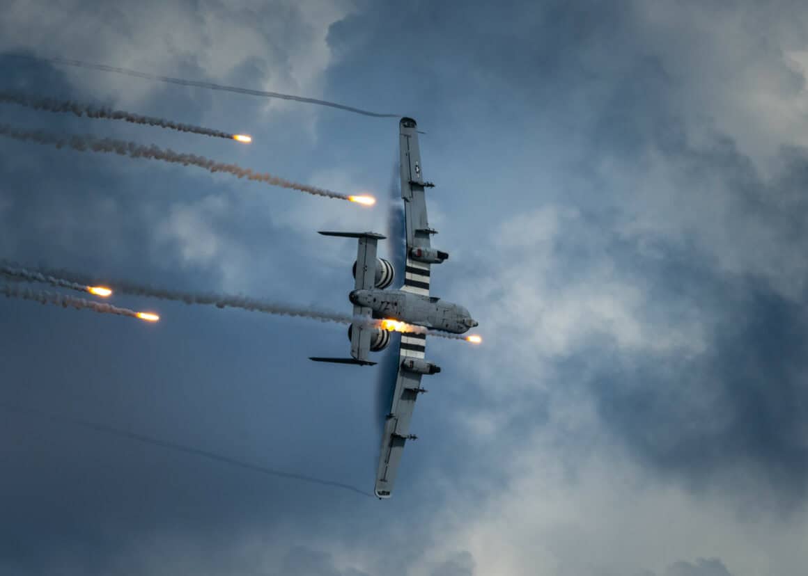 A-10 Warthog demonstration