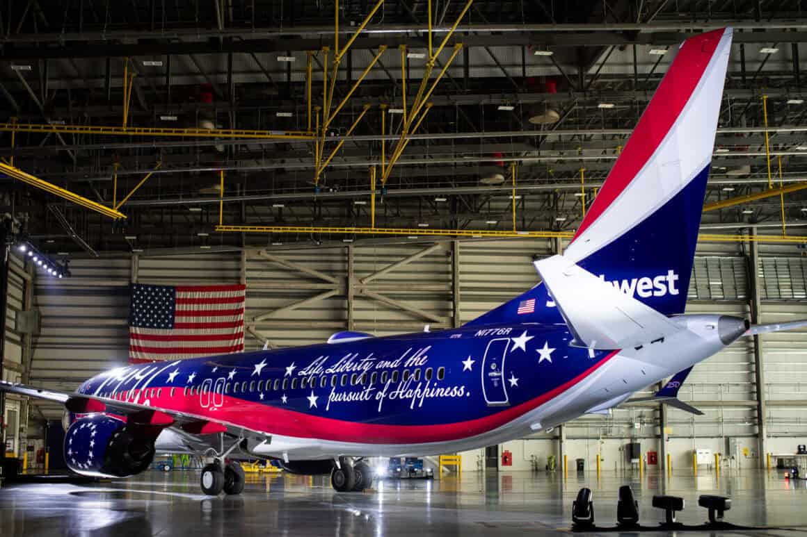 Southwest Independence One livery