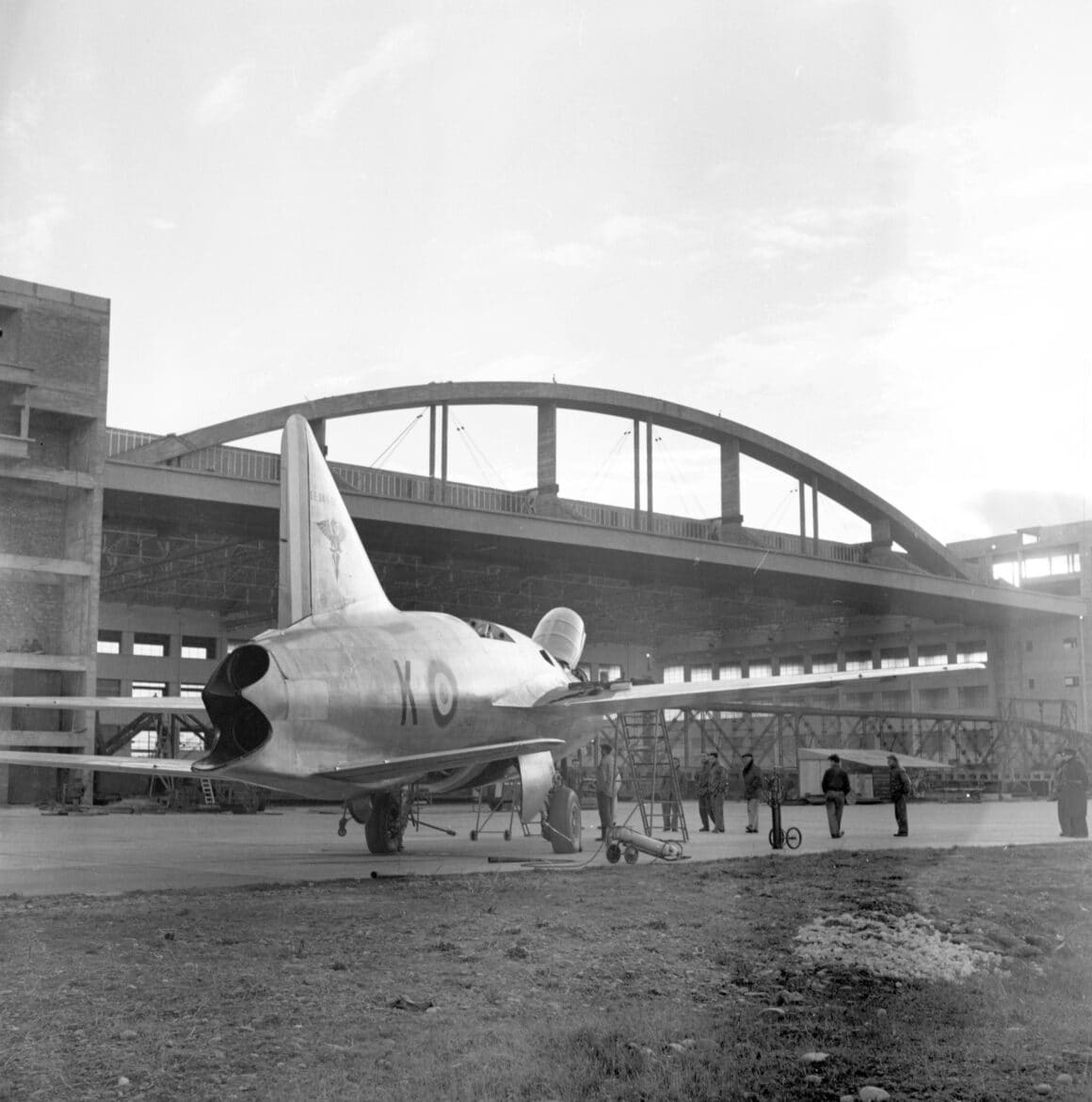 Rear view of the Sud-Est Grognard