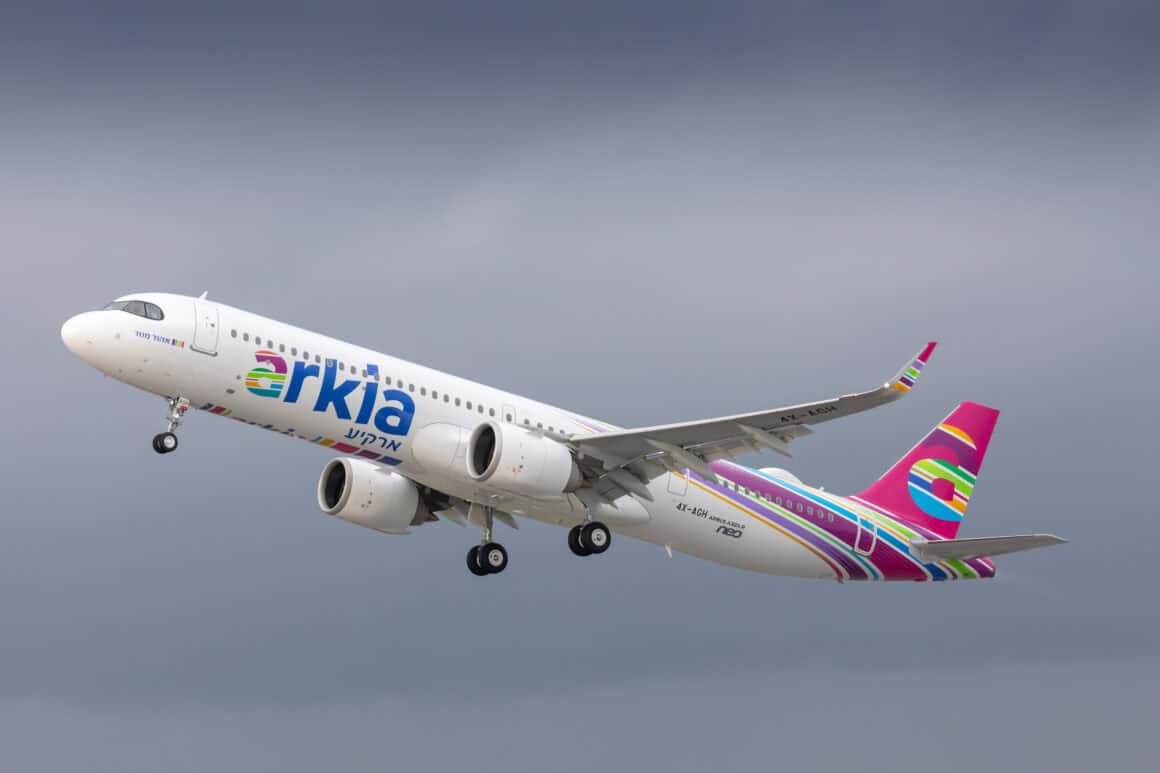 Arkia Israeli Airlines Airbus A321LR