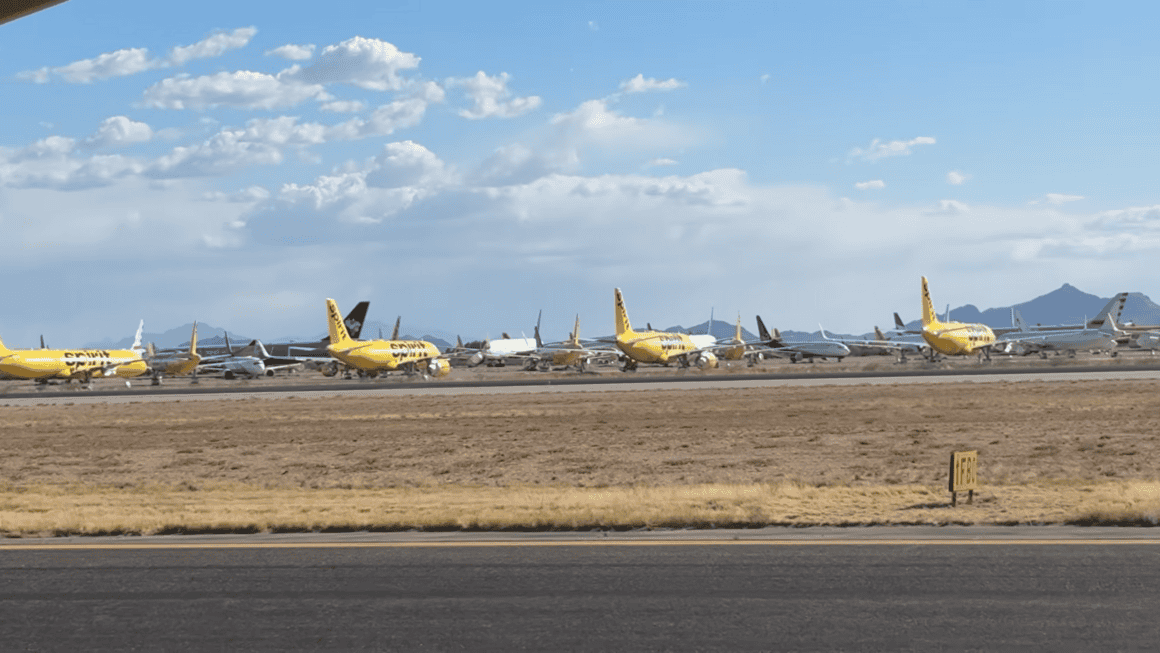 Spirit Airlines Planes Repo’d: Inside the Emotional Final Flights of the Yellow Jets 2 Spirit Airlines planes repo'd to the desert