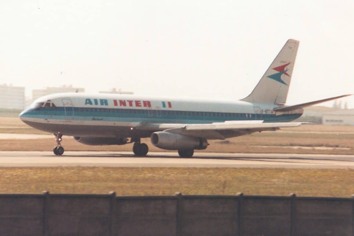 An Air Inter Dassault Mercure at Paris Orly (ORY) in 1981